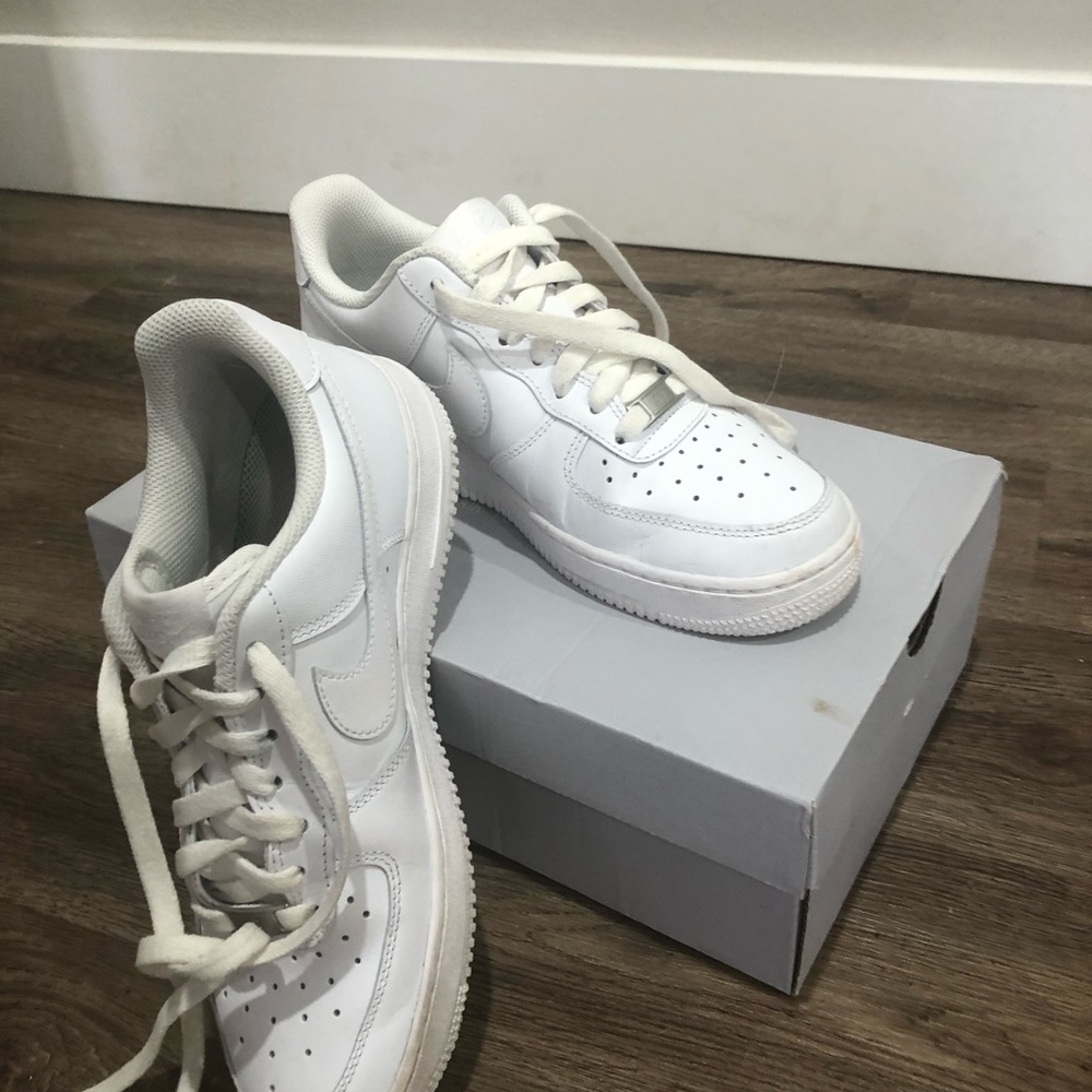 Nike Air Force 1, white, size 8